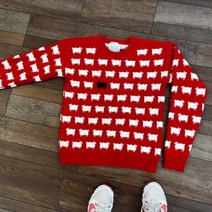 Warm and Wonderful Diana sheep sweater